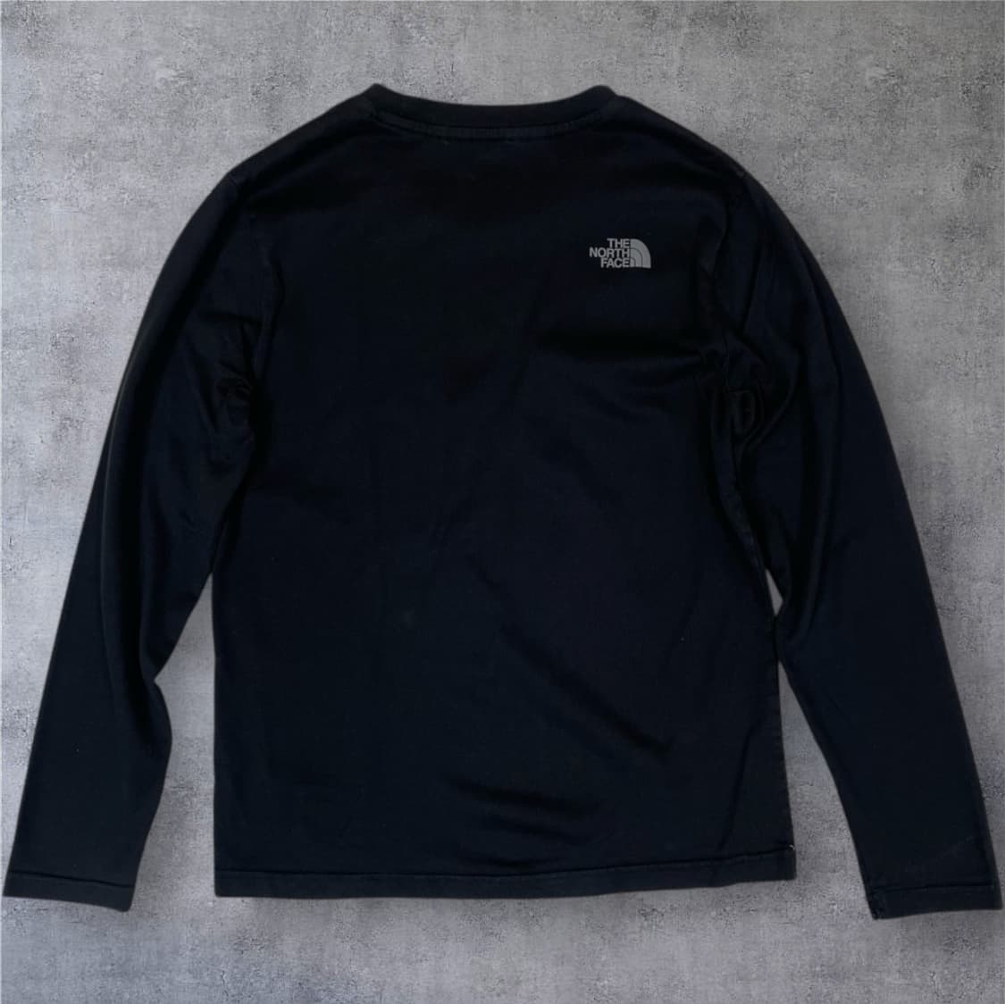 노스페이스 블랙 로고 롱슬리브 긴팔 티셔츠 M(95) 상품이미지6