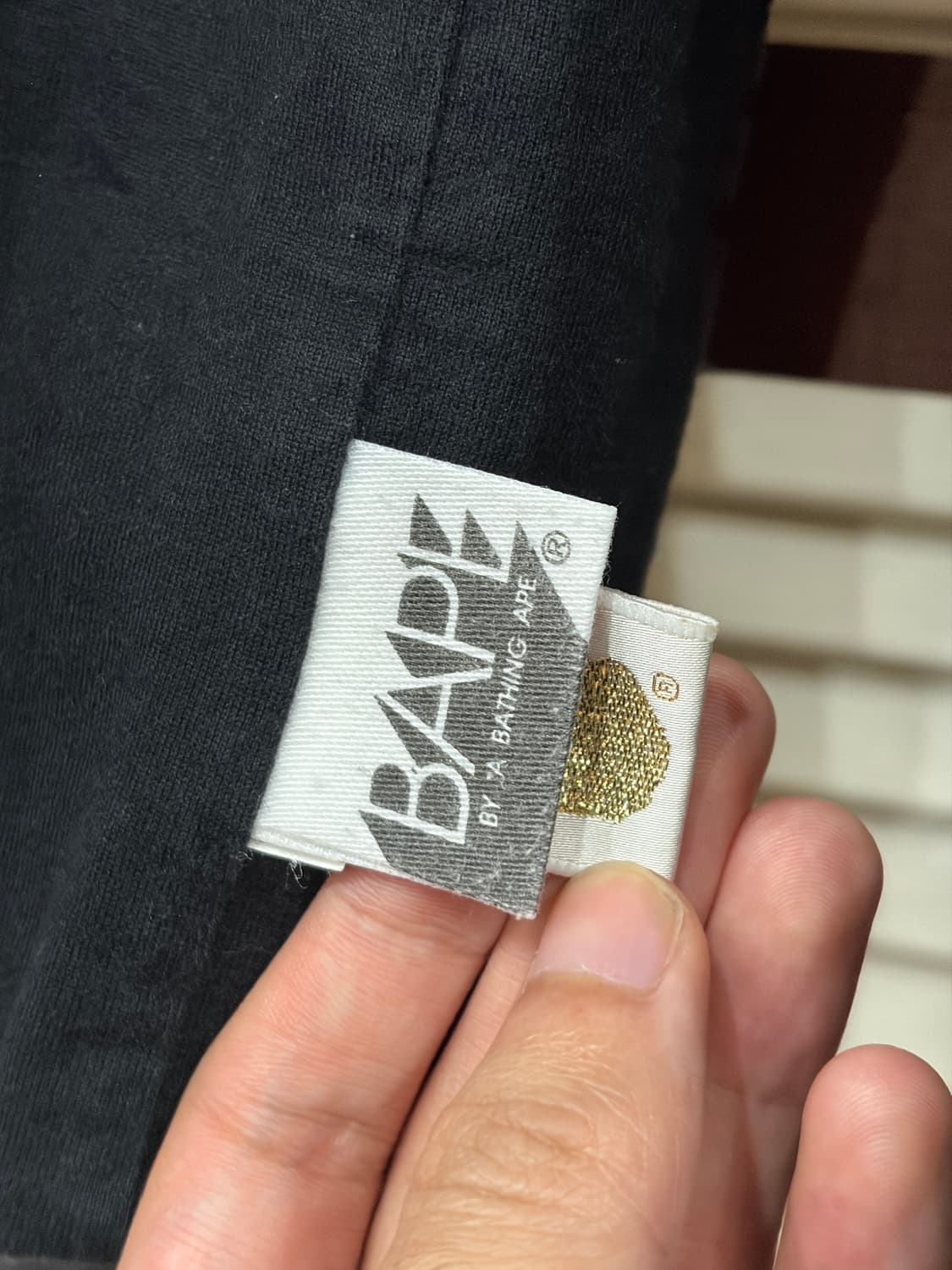 J148 00s Bape 베이프 카모 리버시블 롱슬리브 상품이미지6
