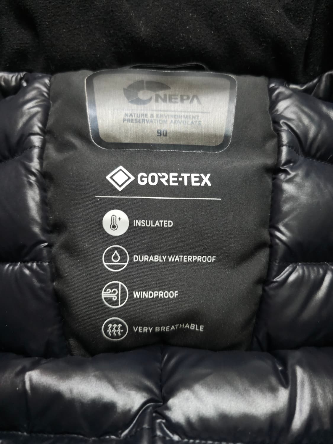 네파 고어텍스 폭스퍼 구스다운패딩 상품이미지9