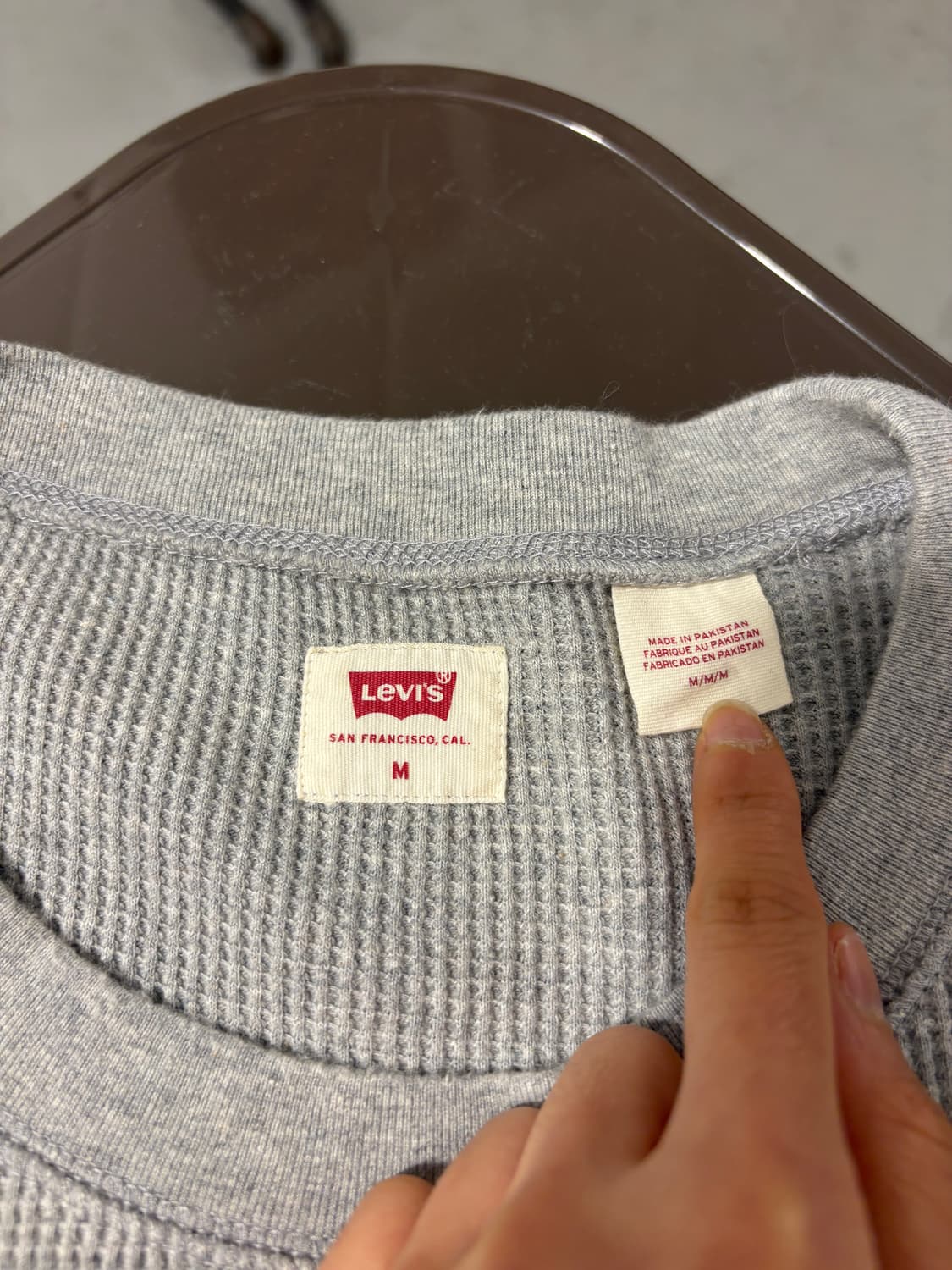 리바이스 골지 롱슬리브 상품이미지7