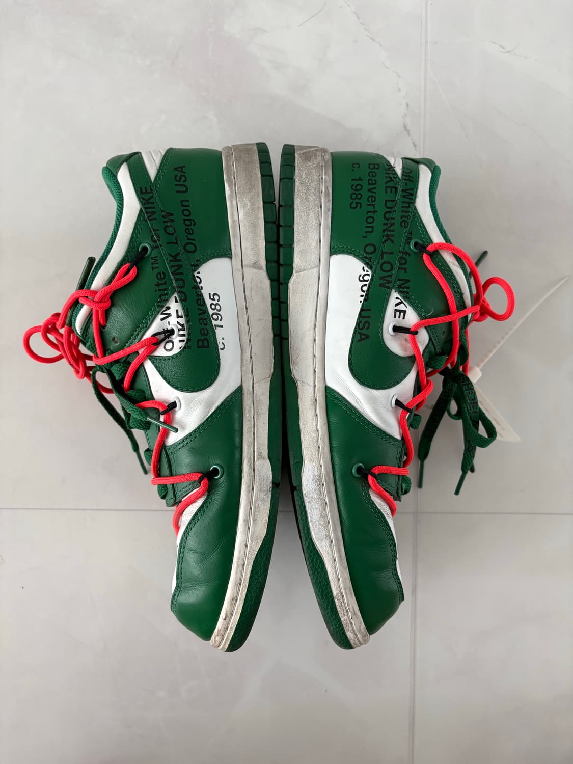 나이키 오프화이트 덩크 파인그린 상품이미지2