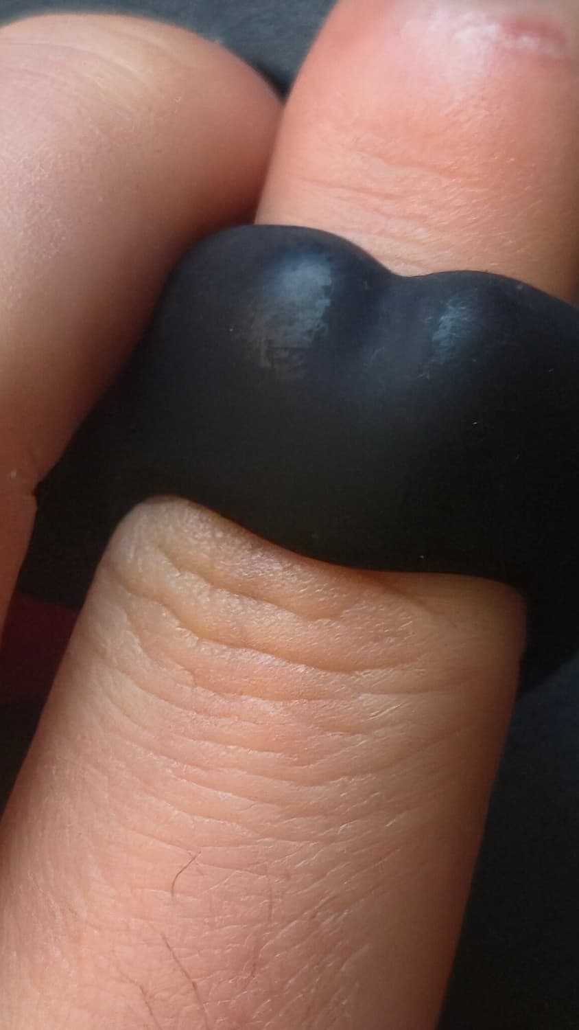 크롬하츠 실리콘 하트 반지 라지사이즈 상품이미지2