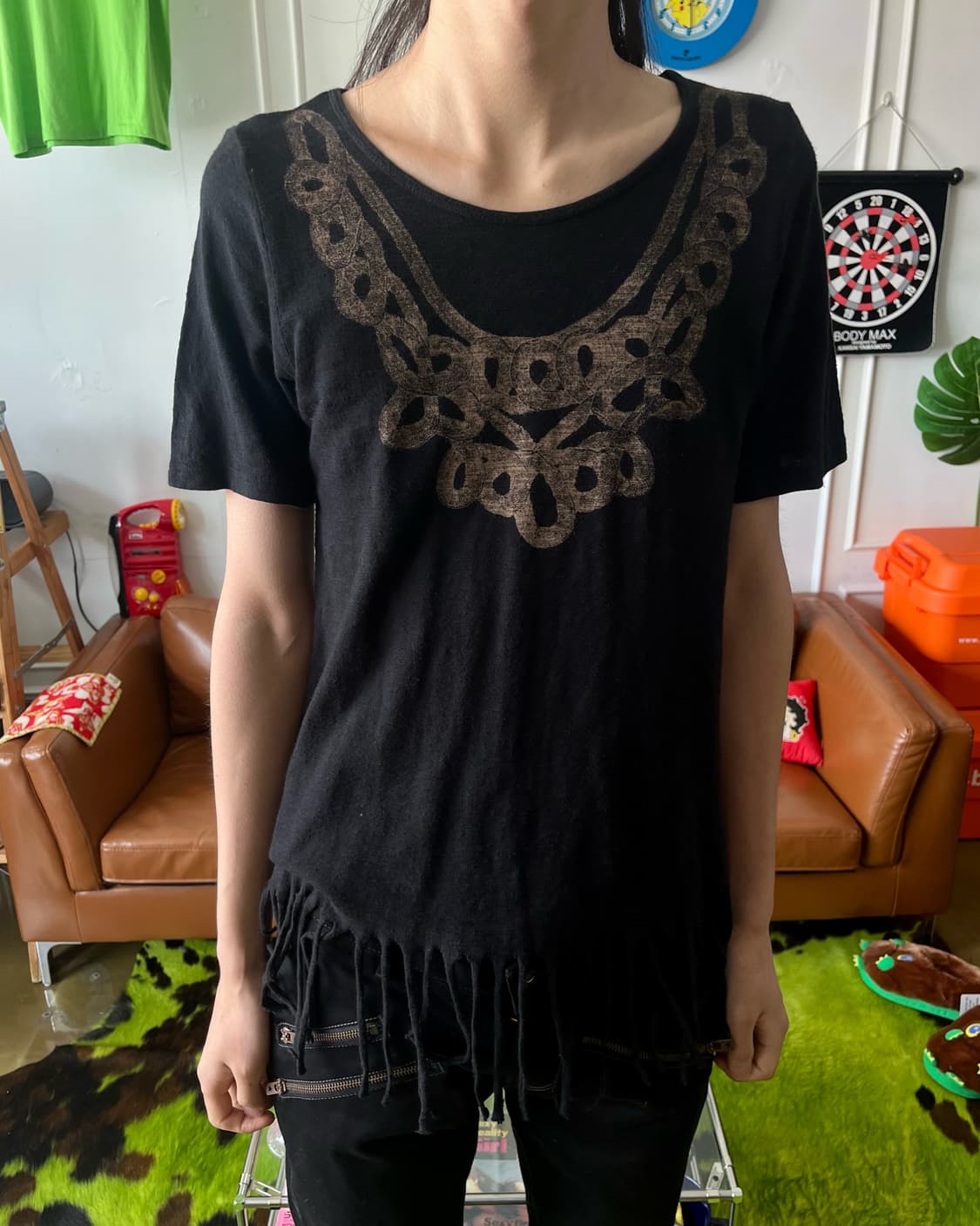 mot de passe Native Fringe 1/2 T-Shirt 상품이미지2