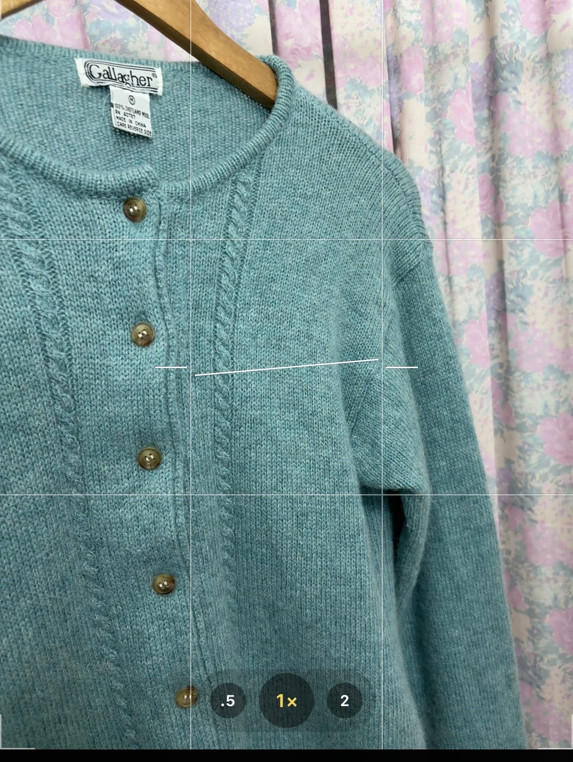 민트 울 니트 가디건 상품이미지10