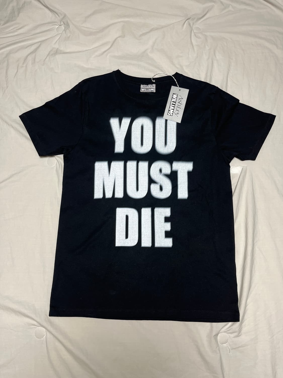 [M] 애슐리 윌리어스 you must die 티셔츠 상품이미지4