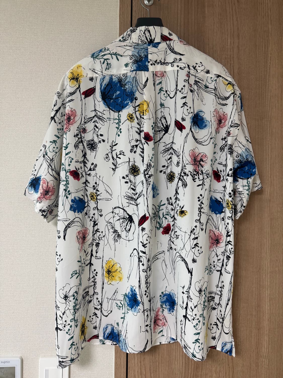 BEAMS 빔즈 패턴 반팔 셔츠 L 상품이미지1