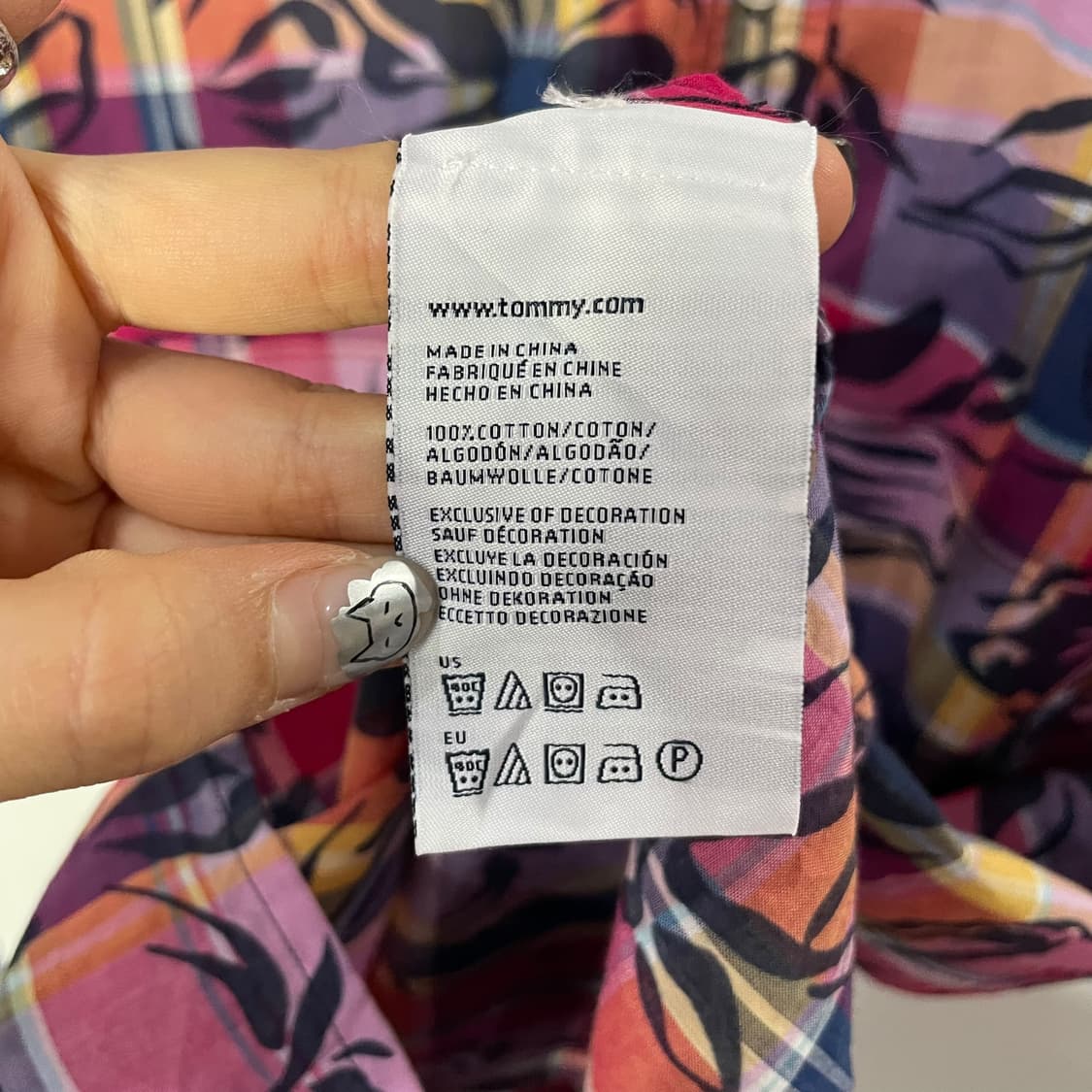 타미힐피거 하와이안 체크 반팔셔츠 상품이미지7