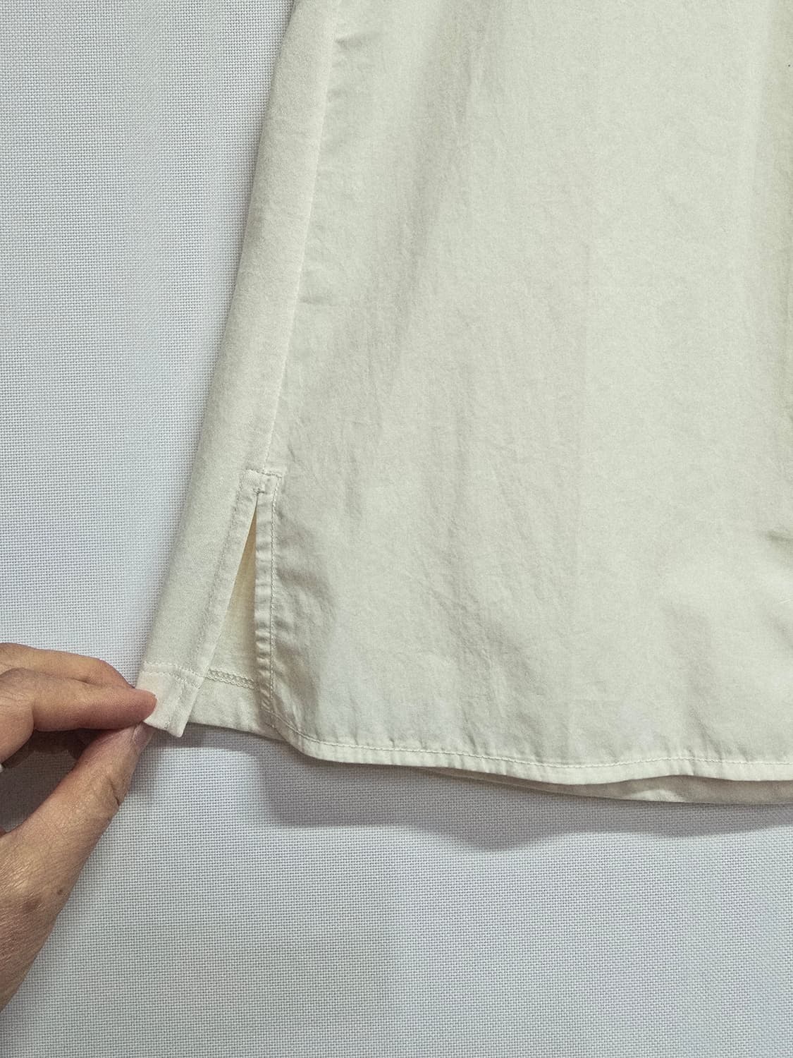 새상품 이새 코튼혼방 반팔 셔츠 블라우스 상품이미지3