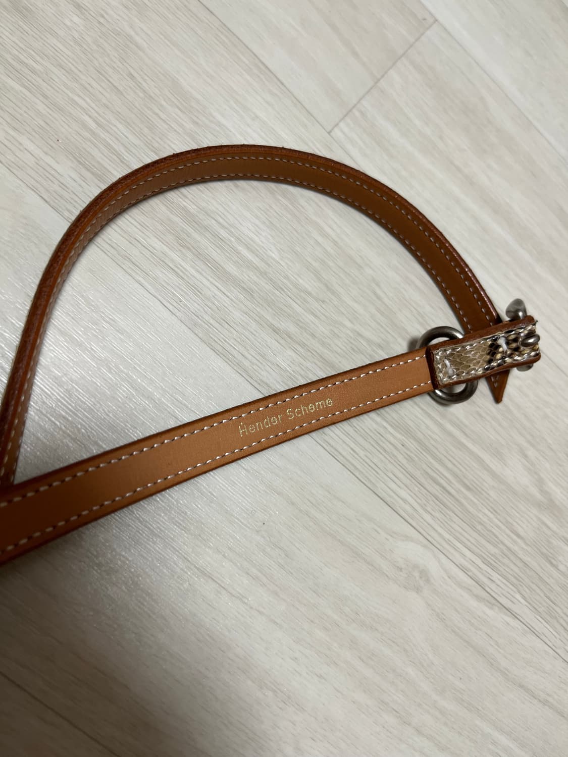 핸더스킴 뱀피 벨트 상품이미지3