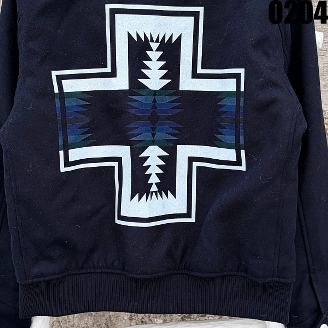 KIM JONES X GU 그래픽 집업 자켓 M 상품이미지4