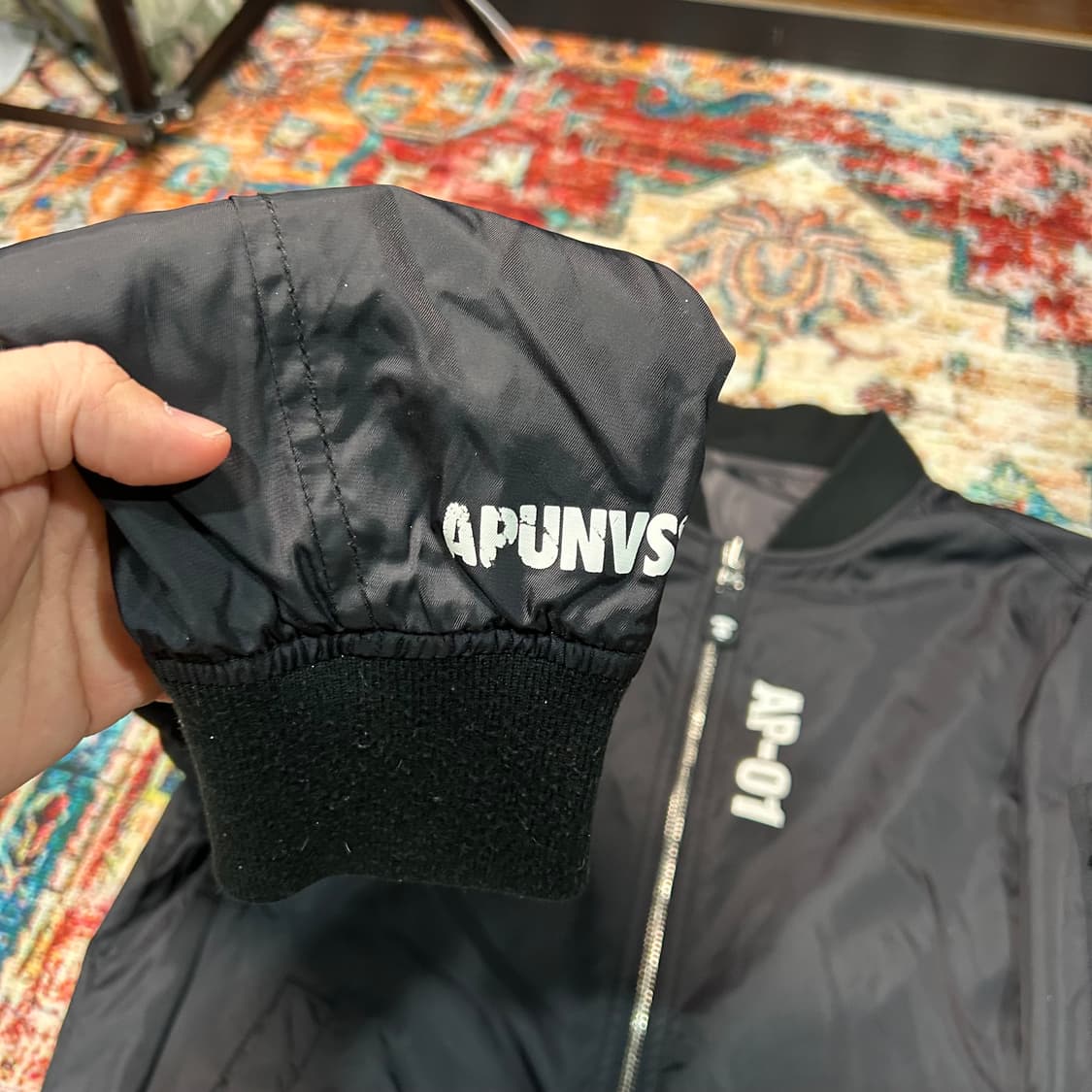 [L] 베이프 에이프 리버시블 MA-1 항공자켓 상품이미지4