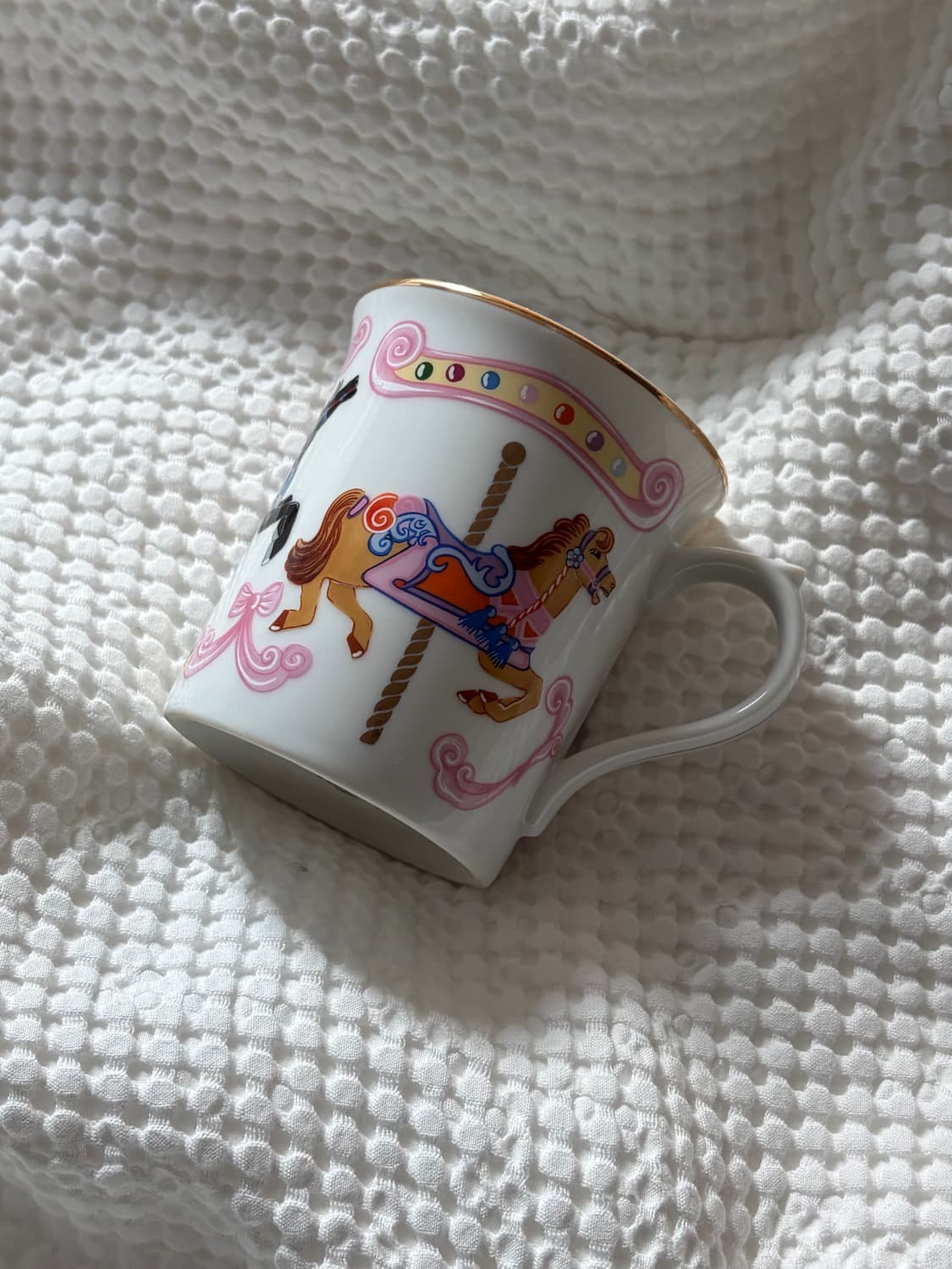 레녹스 회전목마 머그(핑크)  상품이미지1