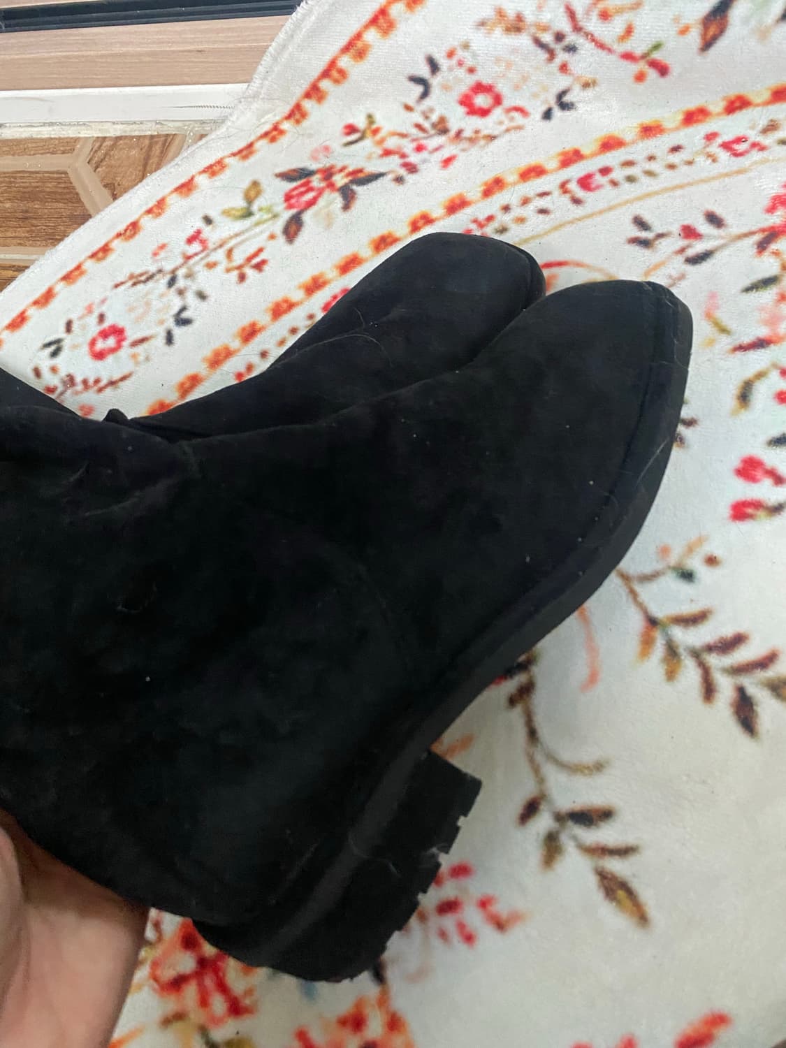 SHOEMARU 스웨이드 롱 부츠 250mm 상품이미지4