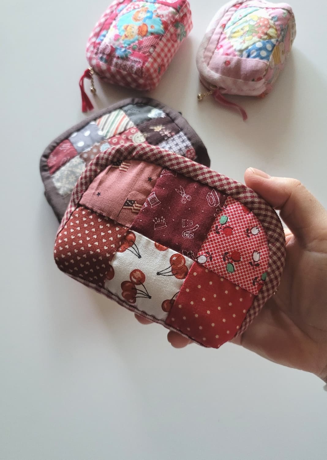 베스앤빌리퀼트지갑/카드지갑/핸드메이드/동전지갑/버즈파우치/아이팟파우치 상품이미지2