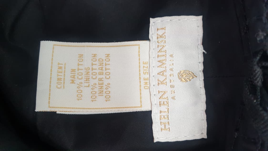 헬렌카민스키 파란색 챙 넓은 모자 상품이미지6