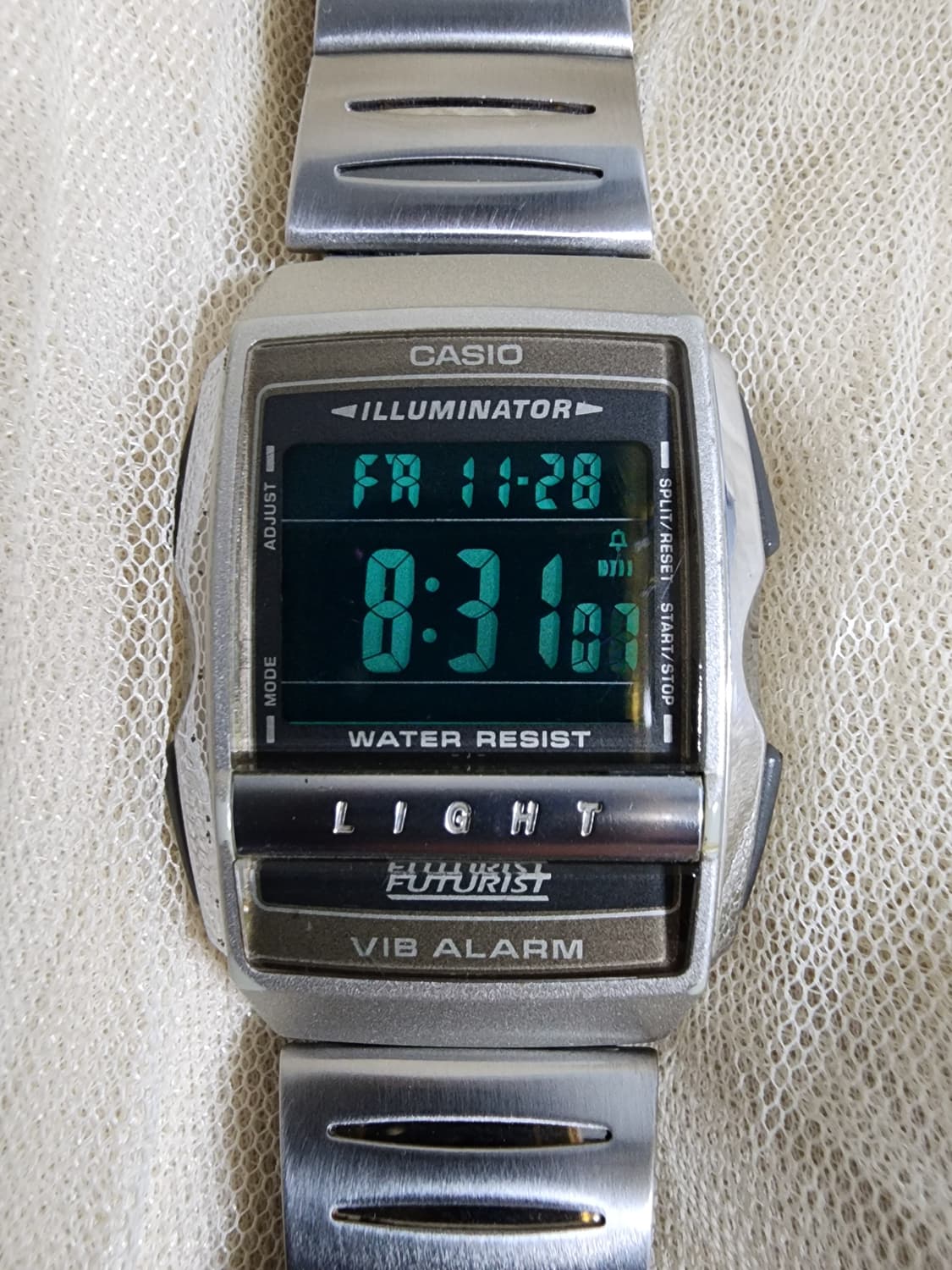 빈티지 카시오 A220  퓨처리스트 메탈 전자시계 상품이미지9