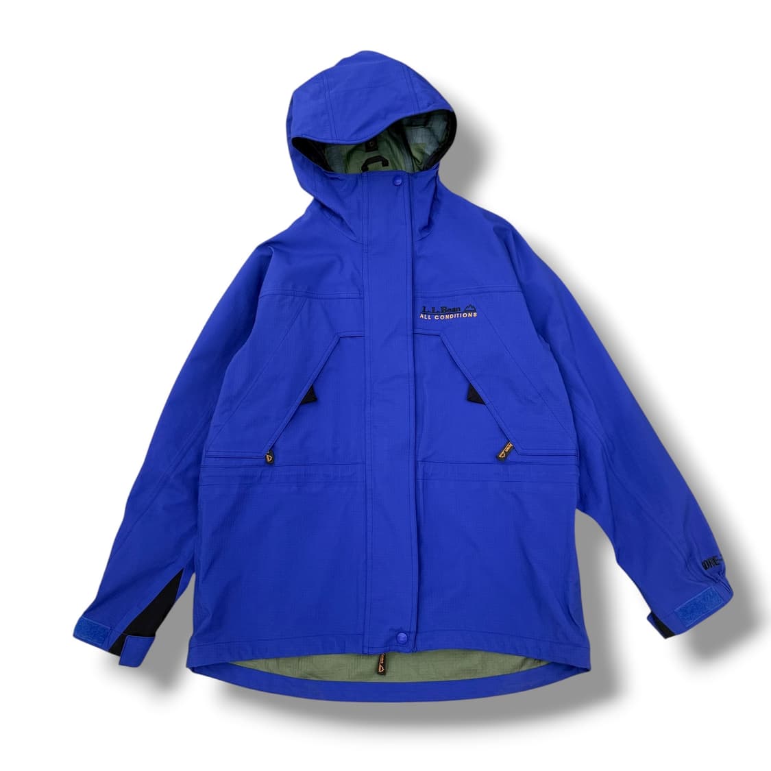 엘엘빈 블루 고어텍스 바람막이 후드자켓 상품이미지1