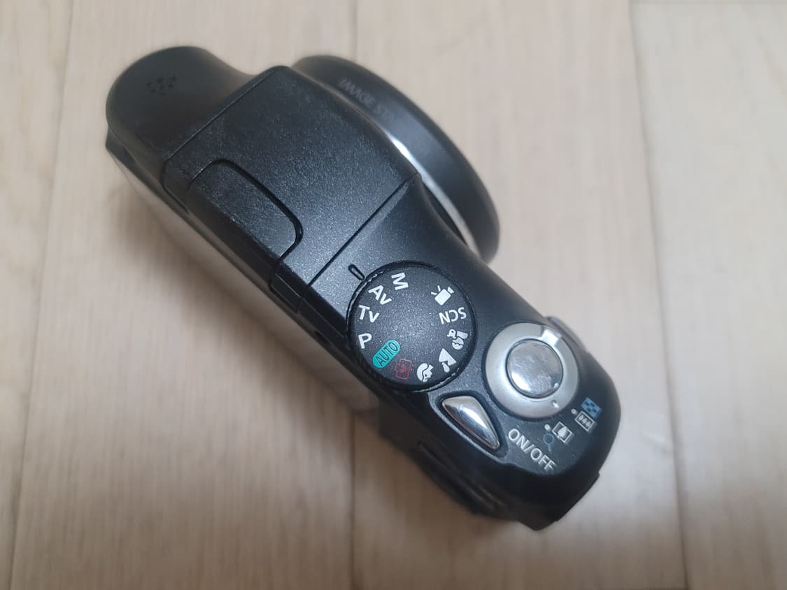 캐논 파워샷 SX130 IS 디카 레트로 빈티지 광학12배 디지털 카메라 상품이미지3