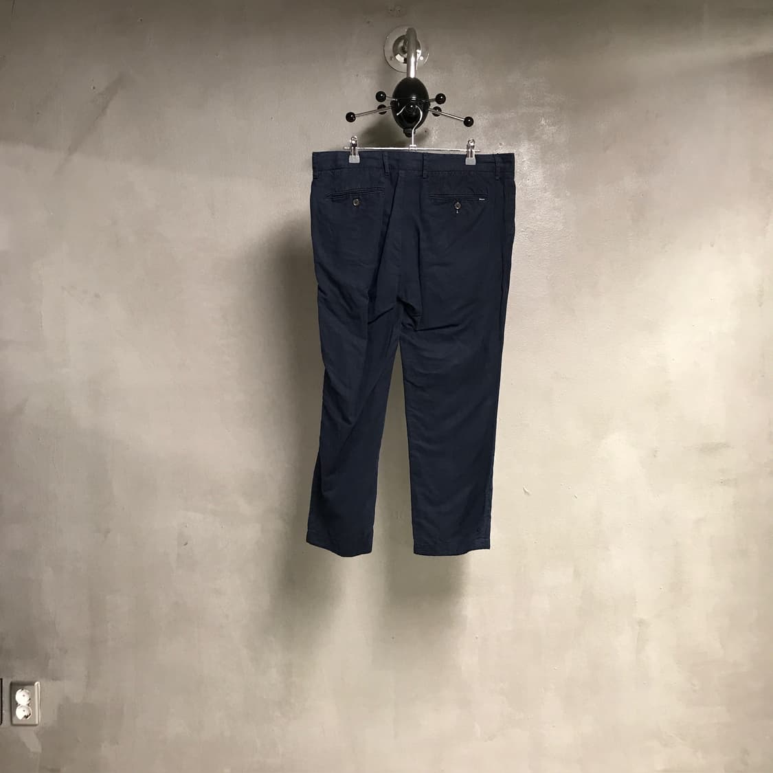 폴로 랄프로렌 린넨 QR 치노 팬츠 네이비 33/32 상품이미지1