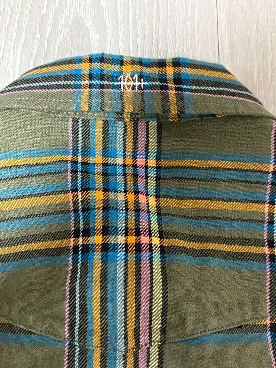 리 헤비코튼 로데오 체크 셔츠 자켓 상품이미지6