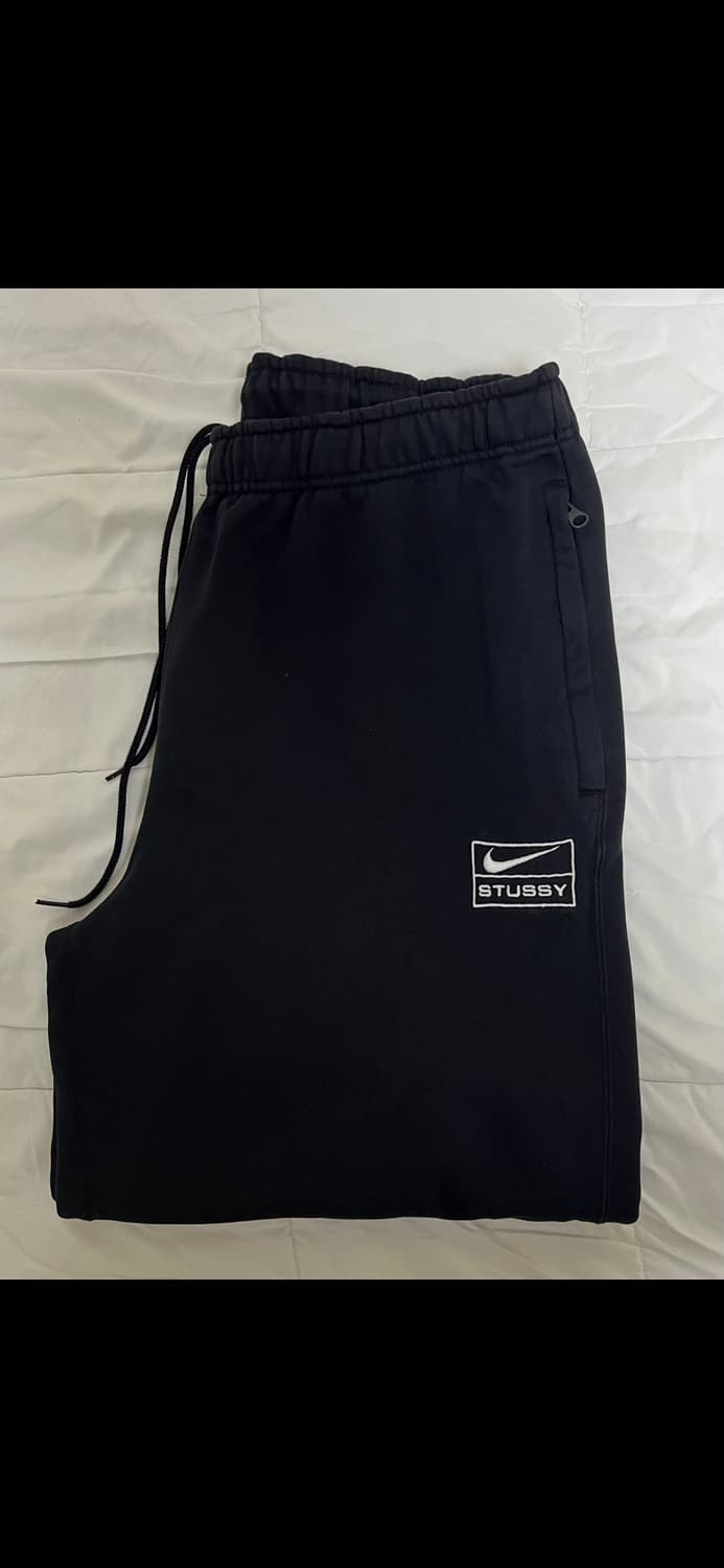 나이키 x 스투시 나투시 NRG 워시드 플리스 팬츠(DO5296-010) 상품이미지5