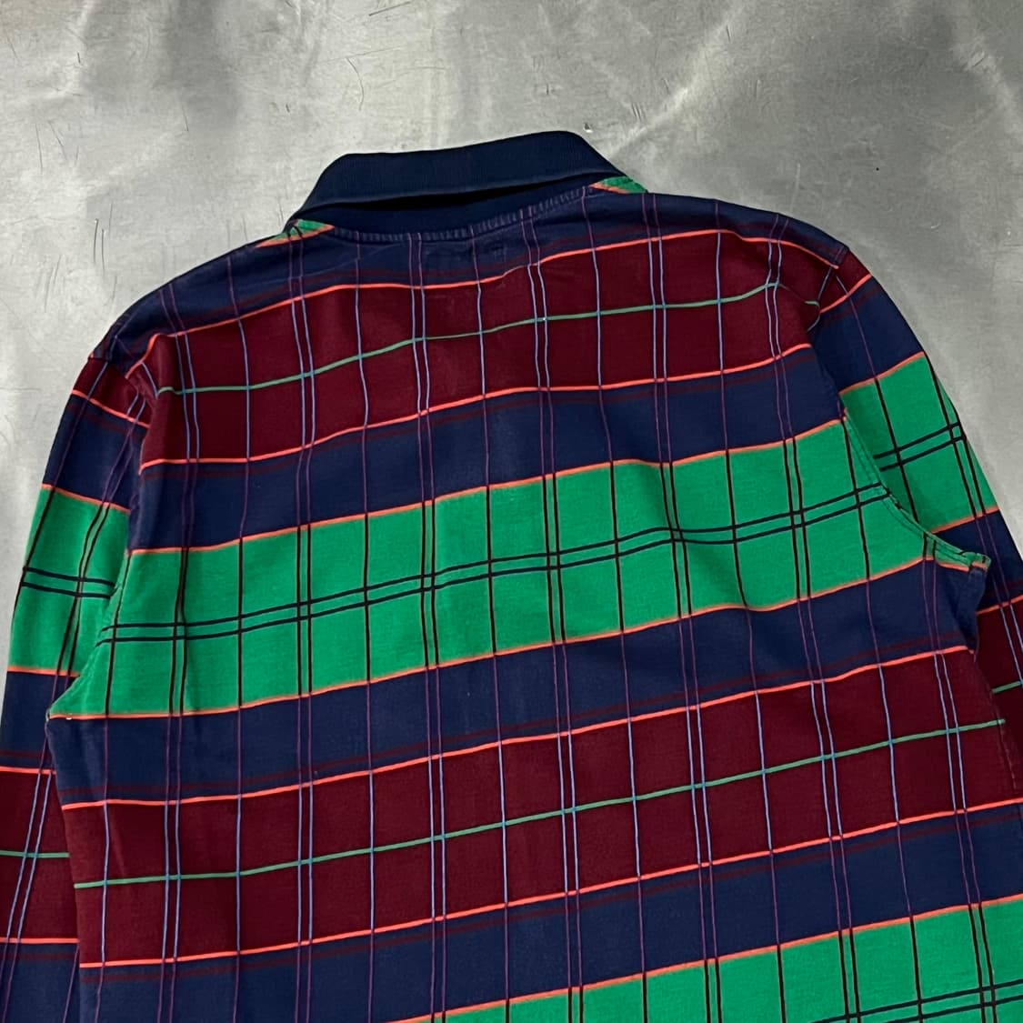  스투시 체크 럭비 티셔츠 y15020 상품이미지5