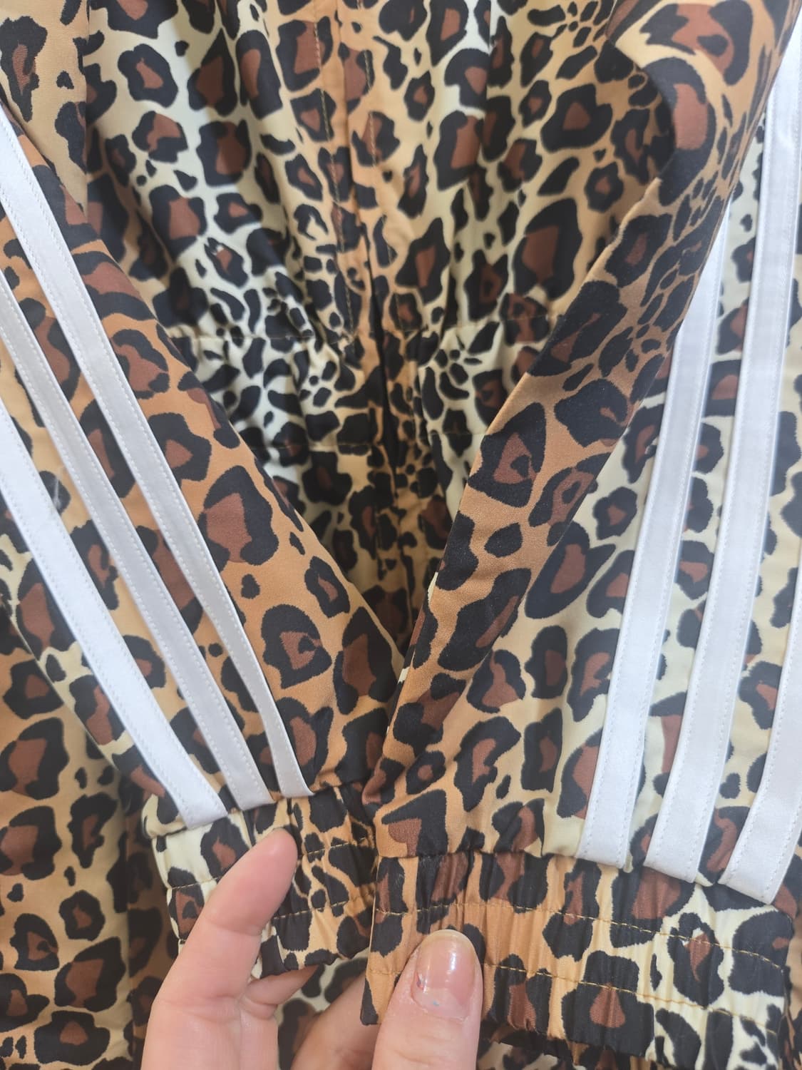 아디다스 레오파드 점프수트 여성 상품이미지5