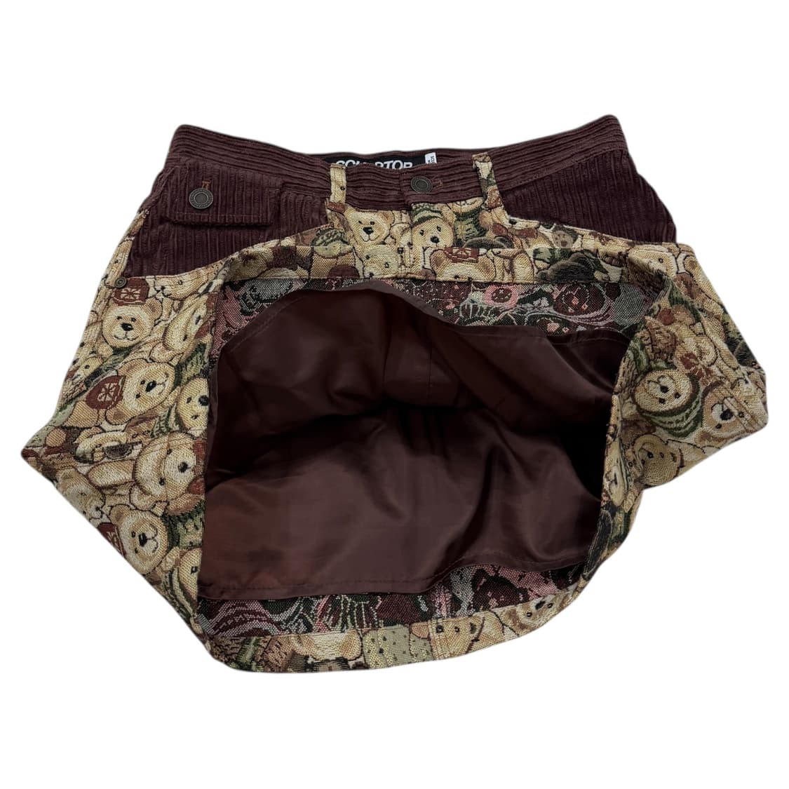 스컬프터 곰돌이 테디베어 프렌즈 카펫 리버서블 양면 자켓 M 상품이미지9