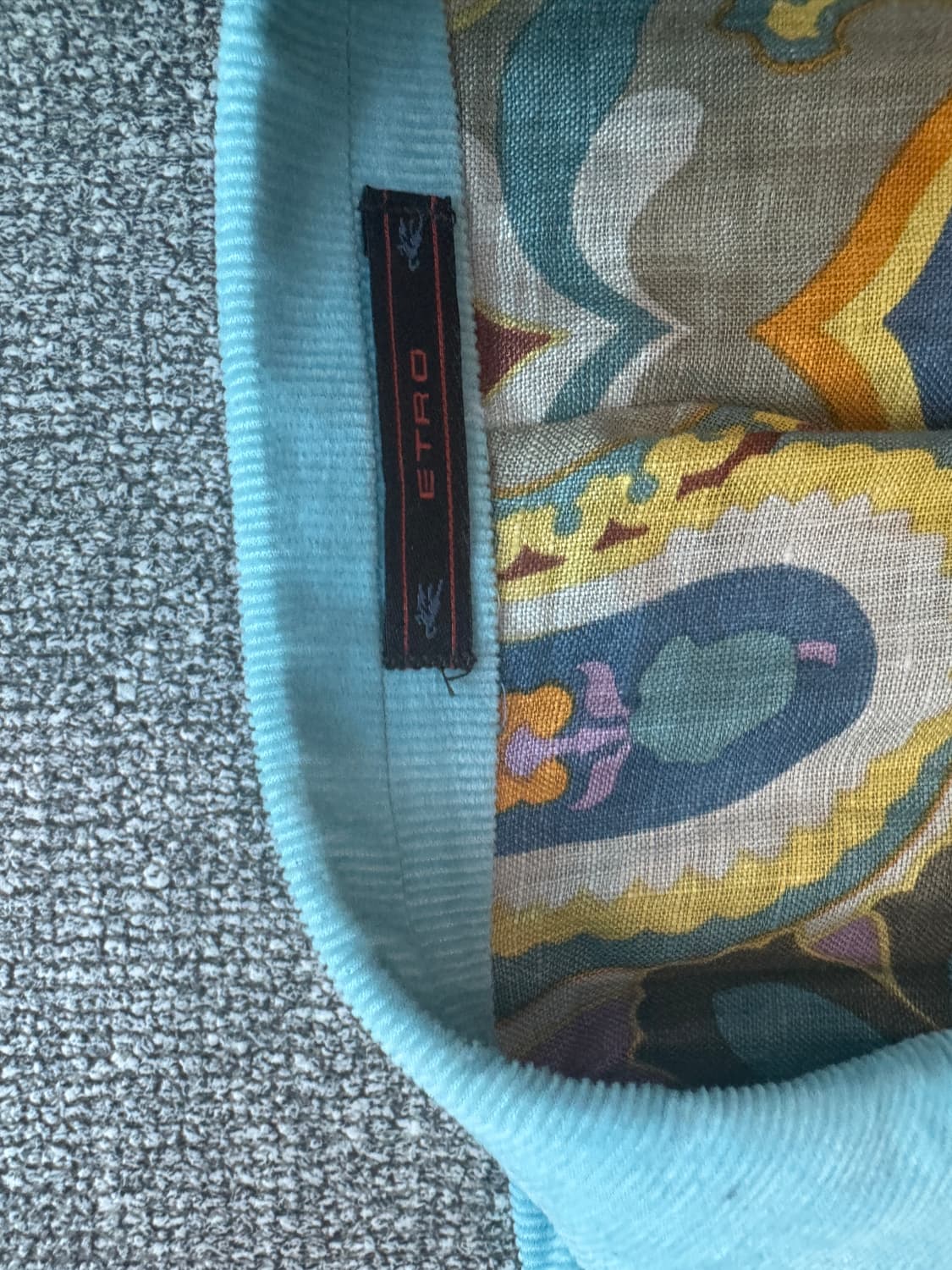 Etro 싱글 민트 블레이저 54 상품이미지4