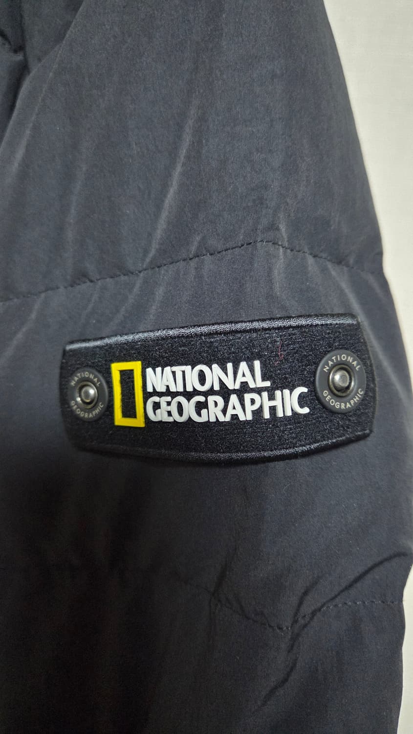 내셔널지오그래픽 블랙 경량 패딩 상품이미지4