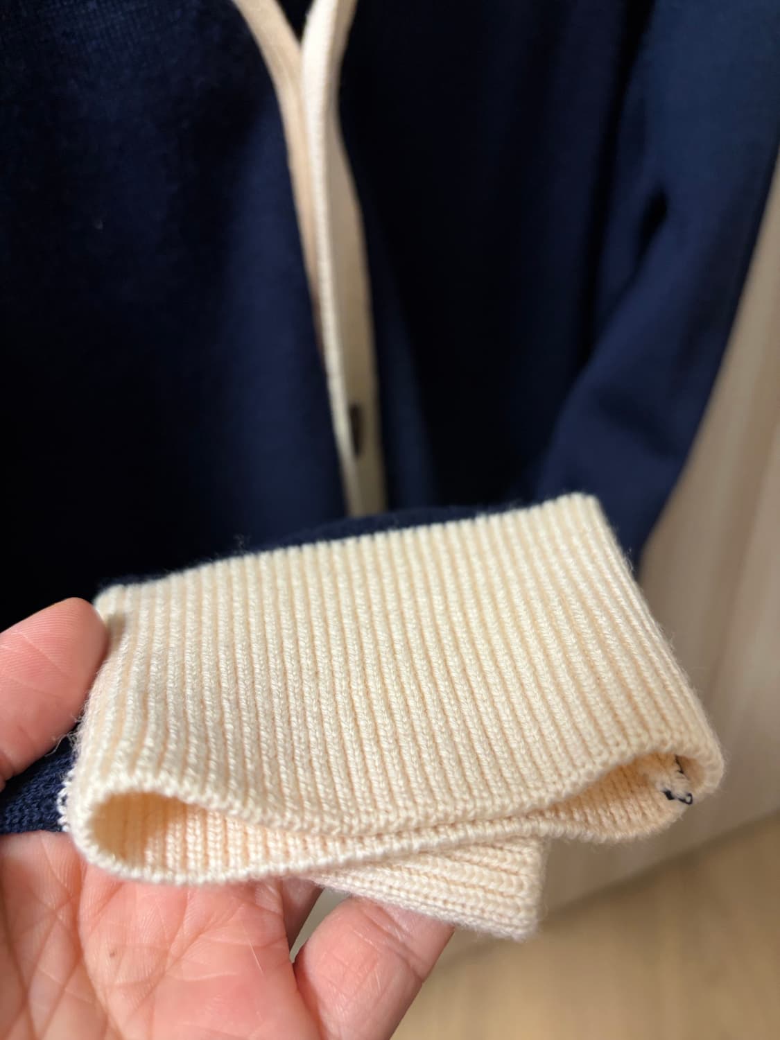 메종키츠네 폭스 헤드 가디건 상품이미지4