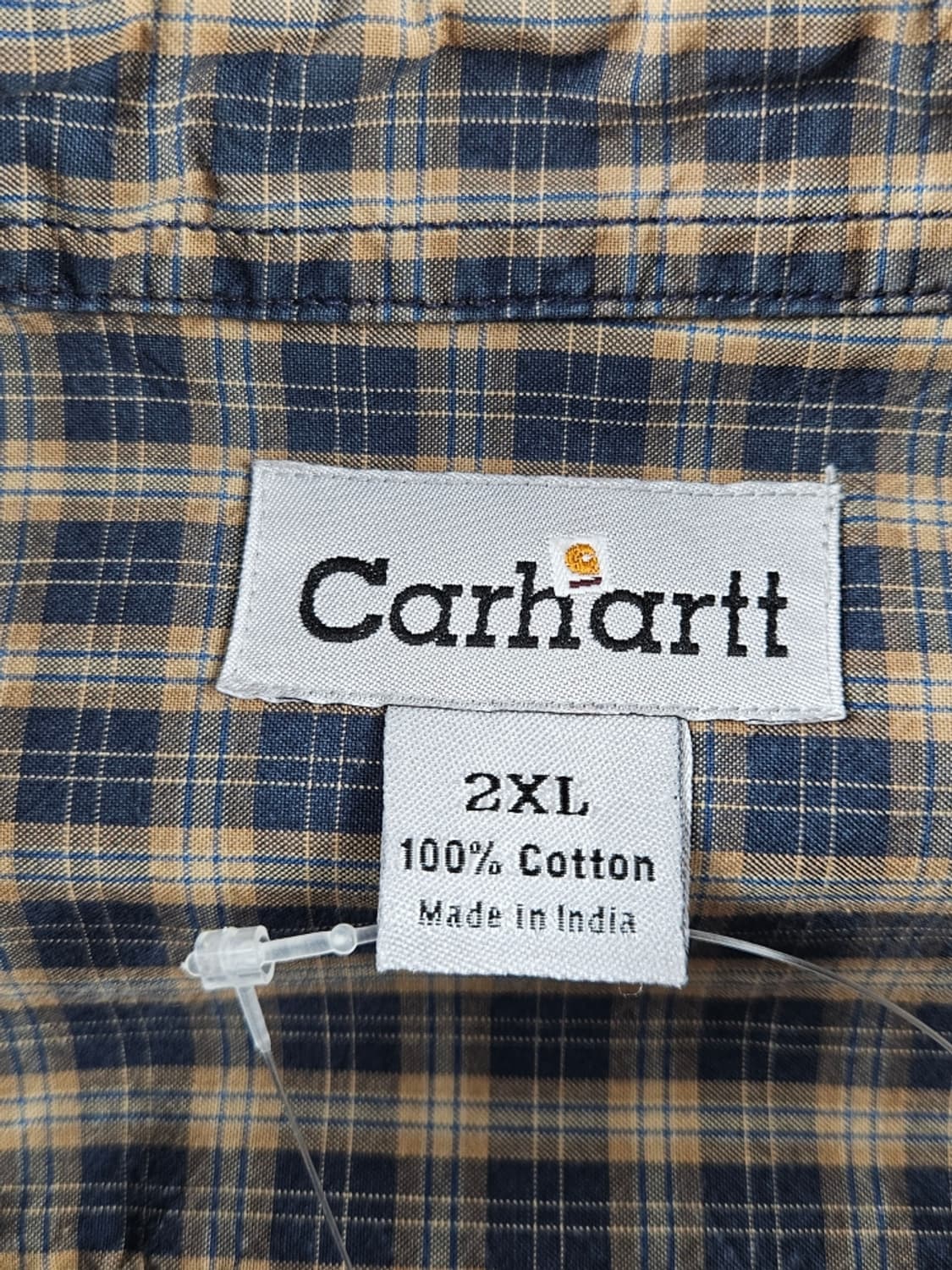 칼하트 체크 패턴 체스트 포켓 빅 셔츠 ( 2XL ) / 10882 상품이미지9