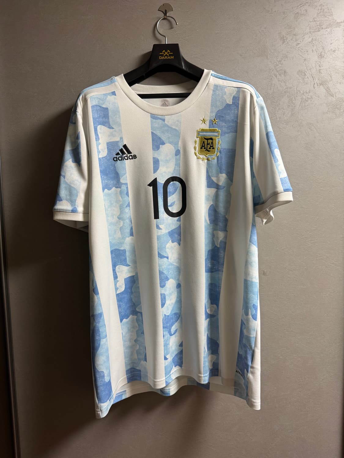 (해외L) 20-22 아르헨티나 홈 반팔 No.10 메시 상품이미지1