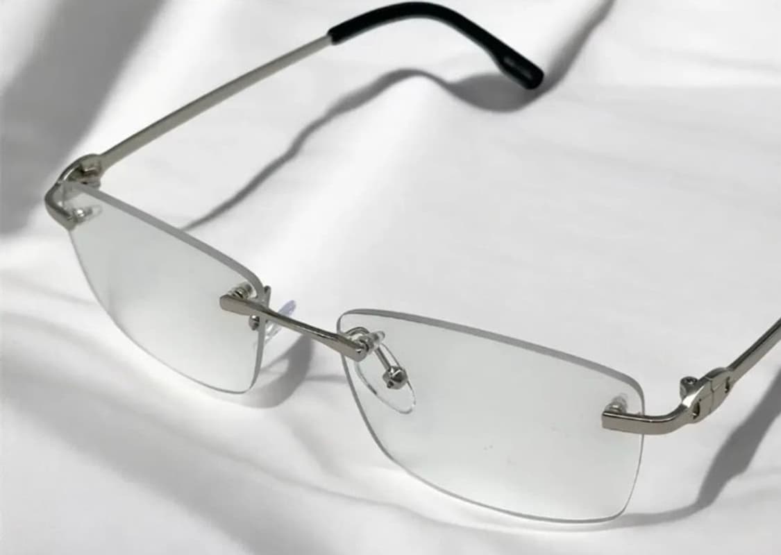 빈티지 긱시크 무테안경  상품이미지1