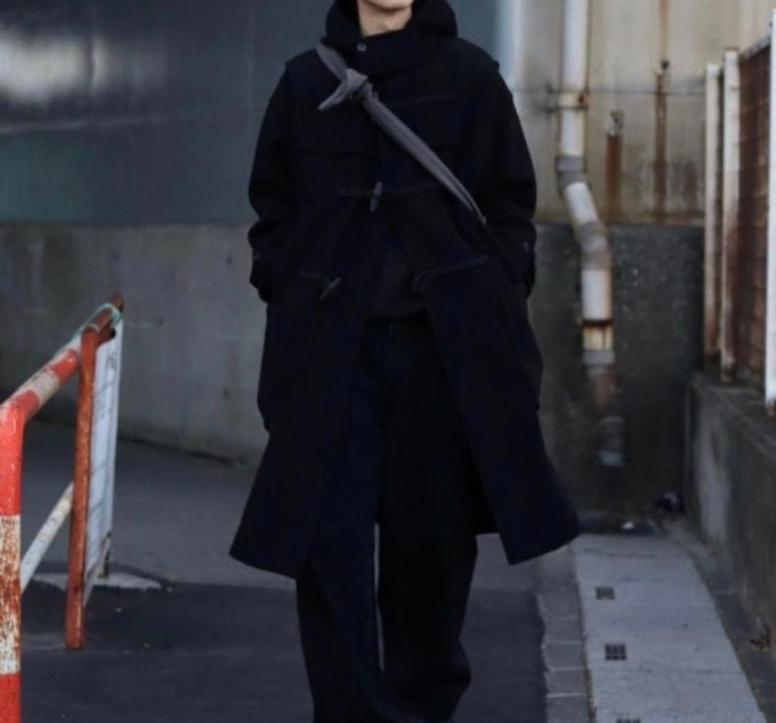 [XL]유니클로 +J 질샌더 더플코트 블랙 상품이미지1