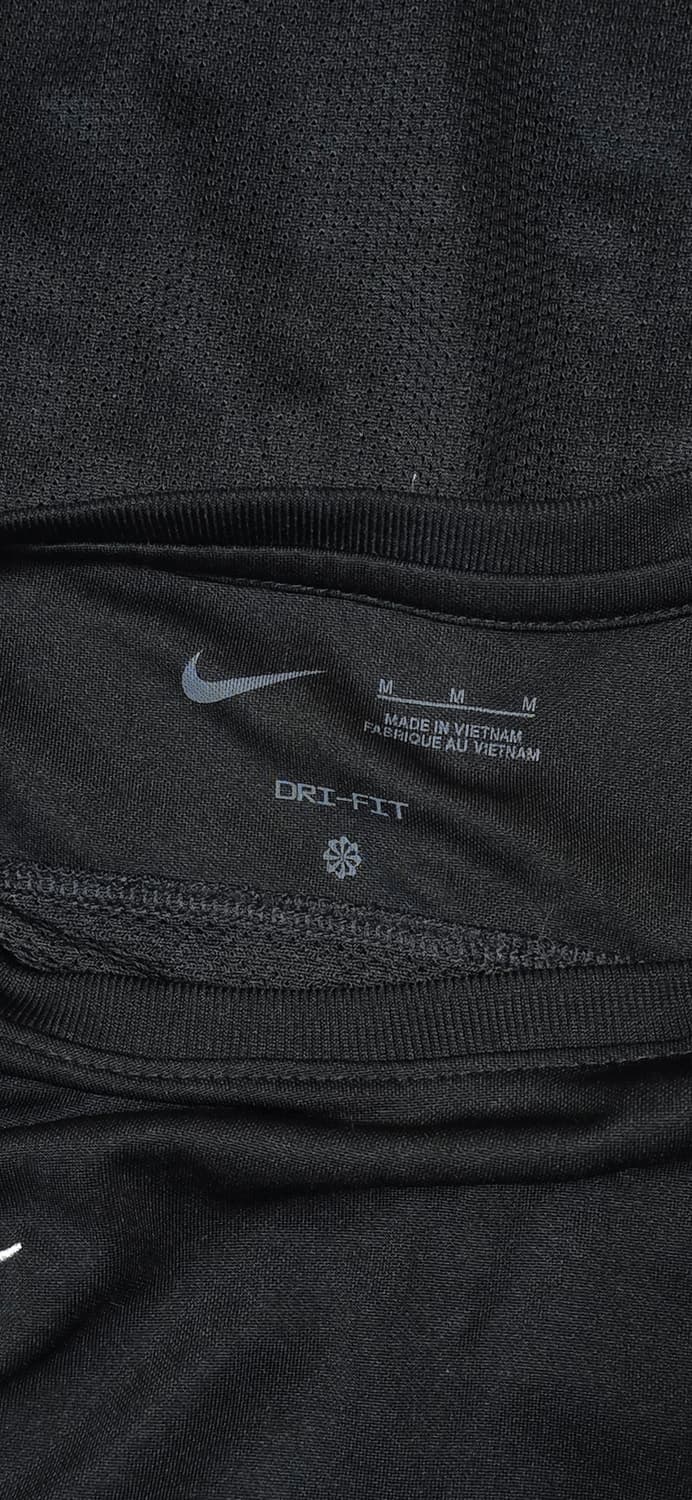 나이키 드라이핏 반팔 티셔츠 M 블랙 상품이미지3