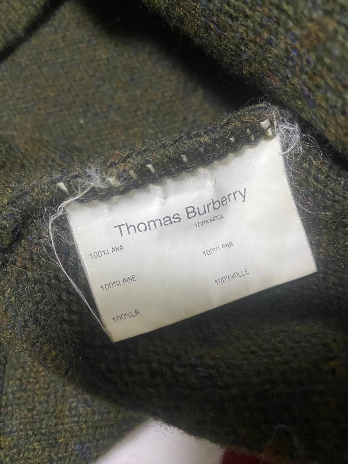 토마스 버버리 목폴라 견장 니트 상품이미지5