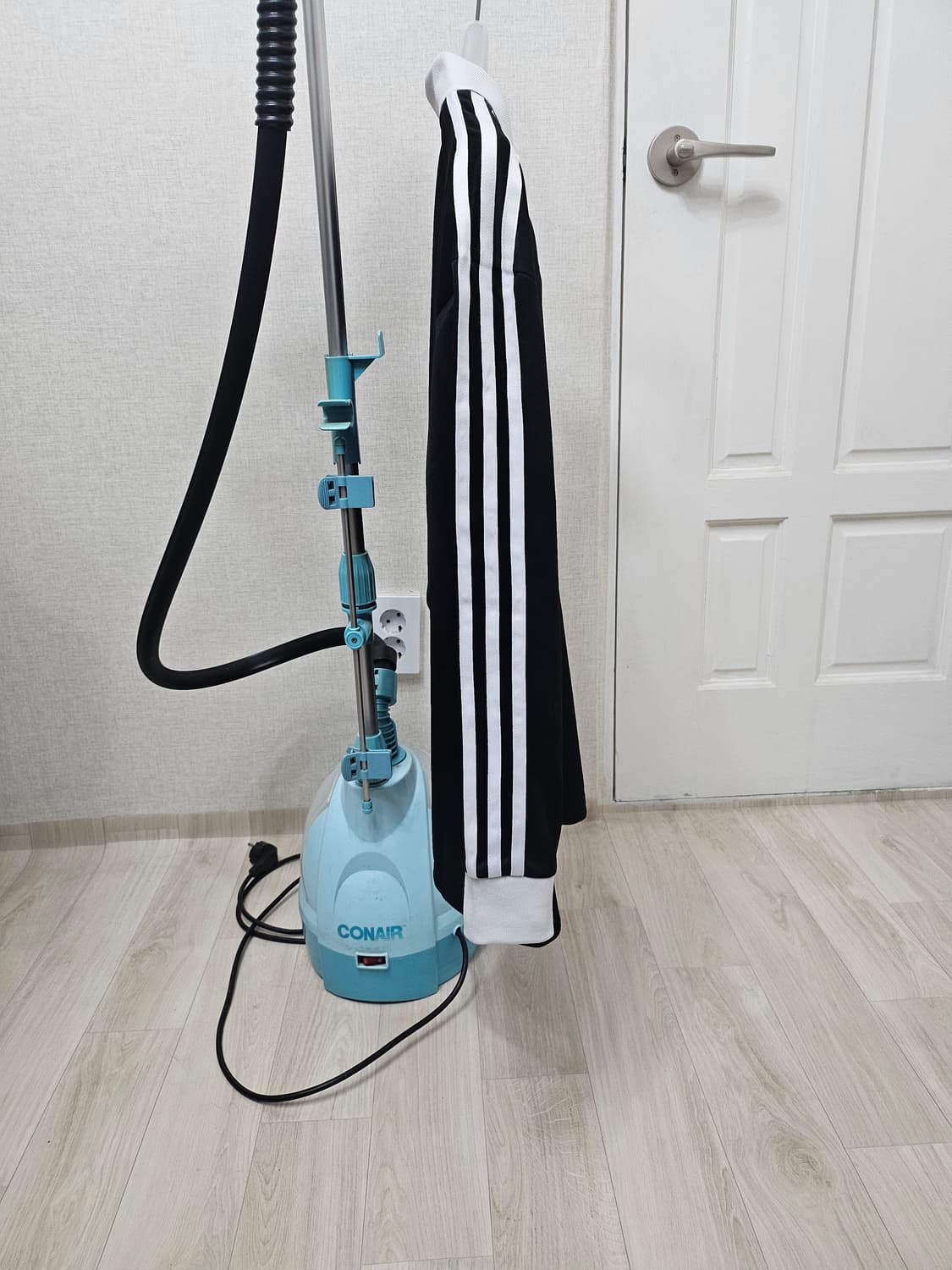 (95~100)M-L☆초대장급☆아디다스 풋볼아쿠아싸커[검흰]롱슬리브긴팔티 상품이미지6