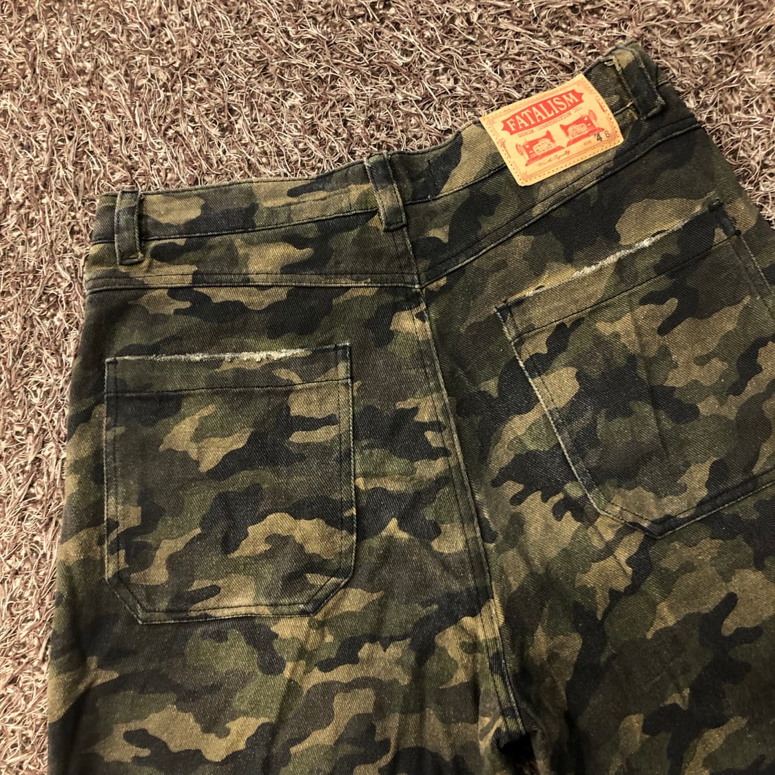 페이탈리즘 카모 카고 팬츠 상품이미지4