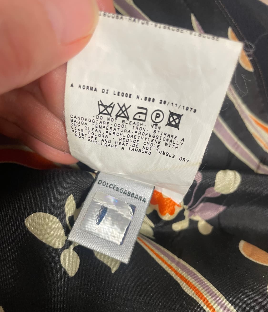 돌체앤가바나 스트라이프 울자켓 상품이미지5