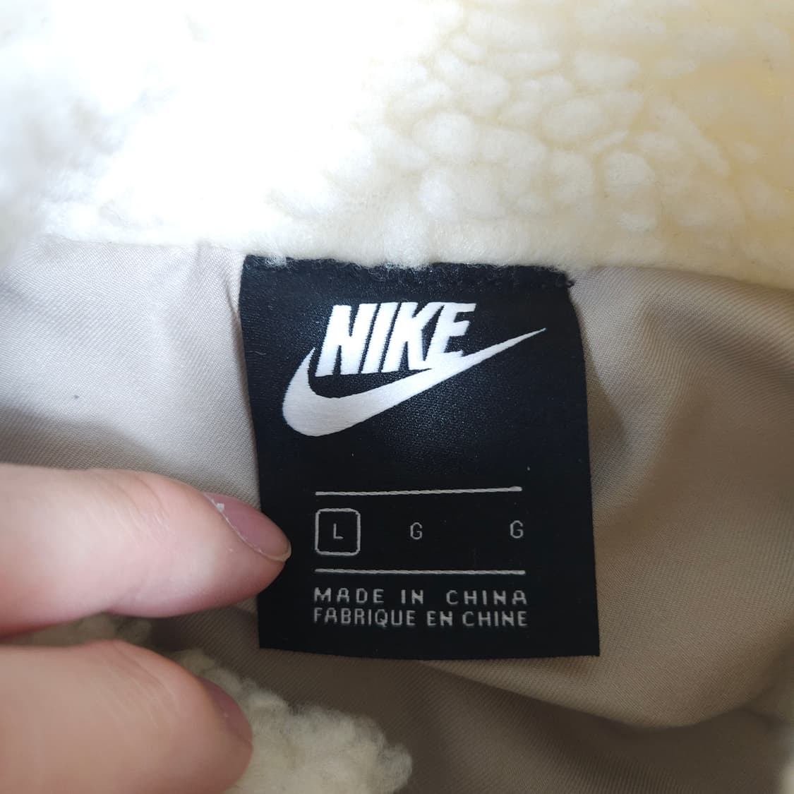 나이키 스우시 빅로고 크롭 후리스 상품이미지6