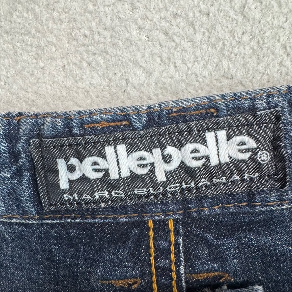 PELLE PELLE 00's 그런지 스타일 데님 팬츠 38 상품이미지4