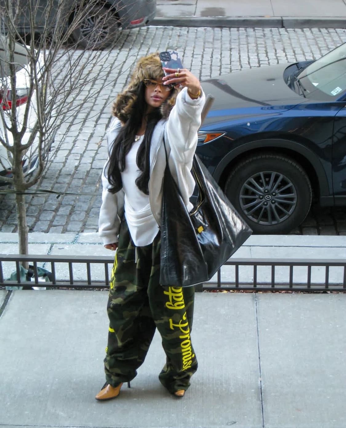 IHP (im happy promise) 카모 레터링 스웻 [ M ] 상품이미지4