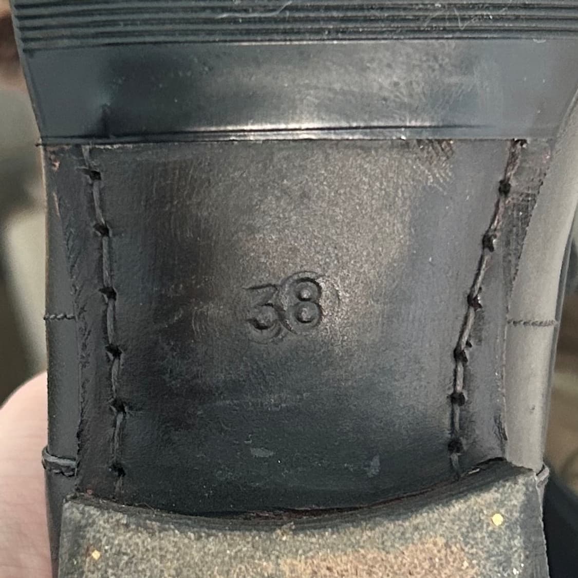 Layer-0 Plain Derby Black Leather 상품이미지5