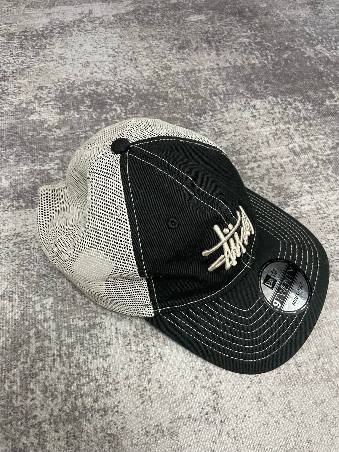 스투시 x 뉴에라 메쉬 트러커 상품이미지4