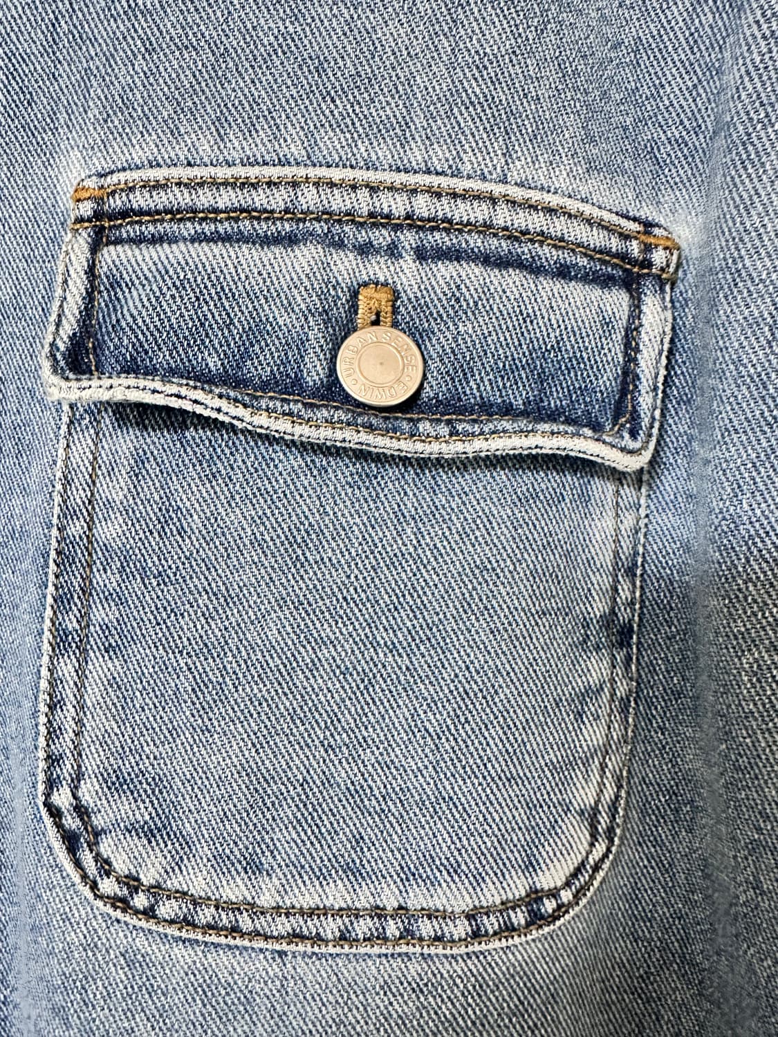 에드윈 코듀로이 칼라 데님 워크자켓 (100) 상품이미지5