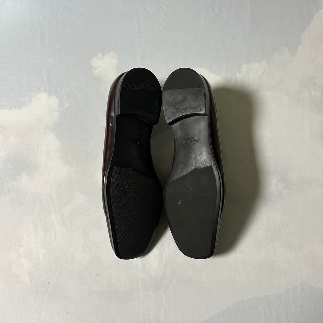Prada semi square toe loafers 상품이미지5