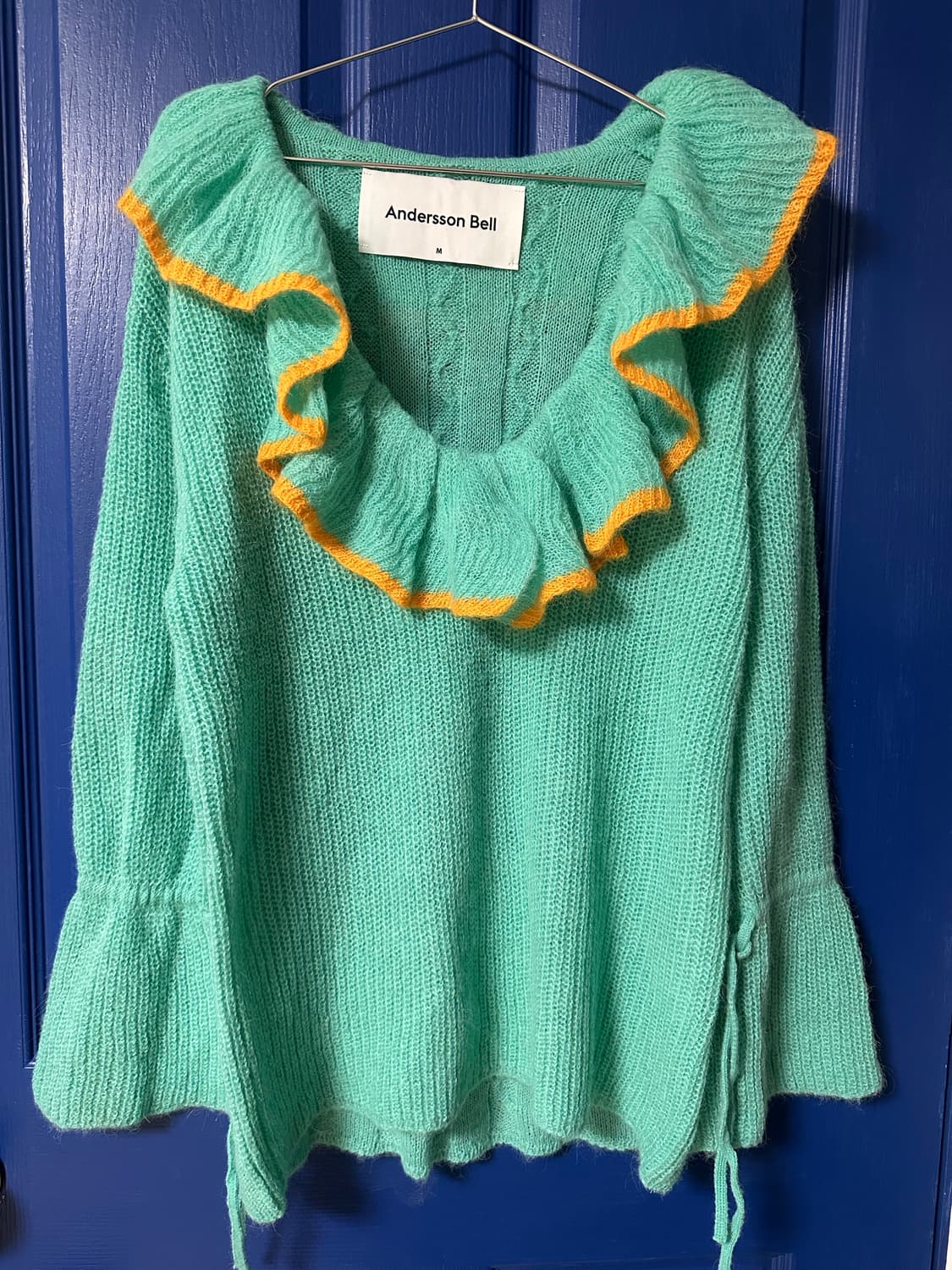 앤더슨벨 러플 니트 상품이미지1