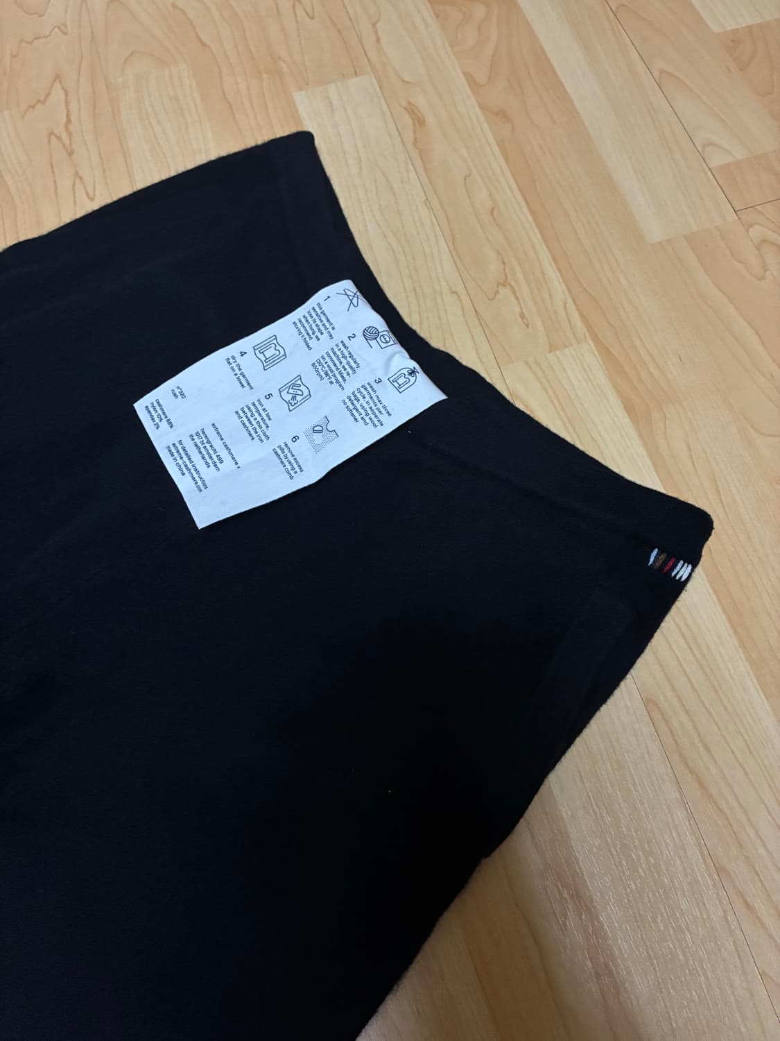 익스트림캐시미어 rush 팬츠 블랙컬러 상품이미지4