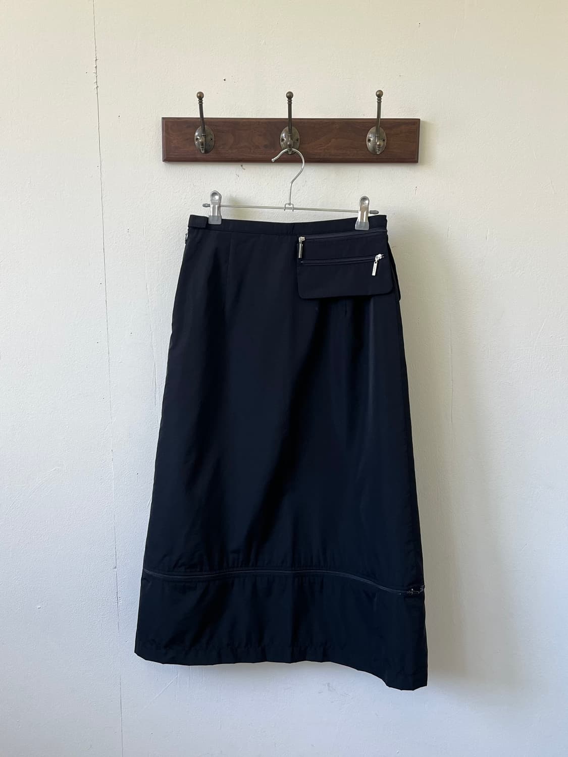 CORDIER 포켓 나일론 스커트 상품이미지1